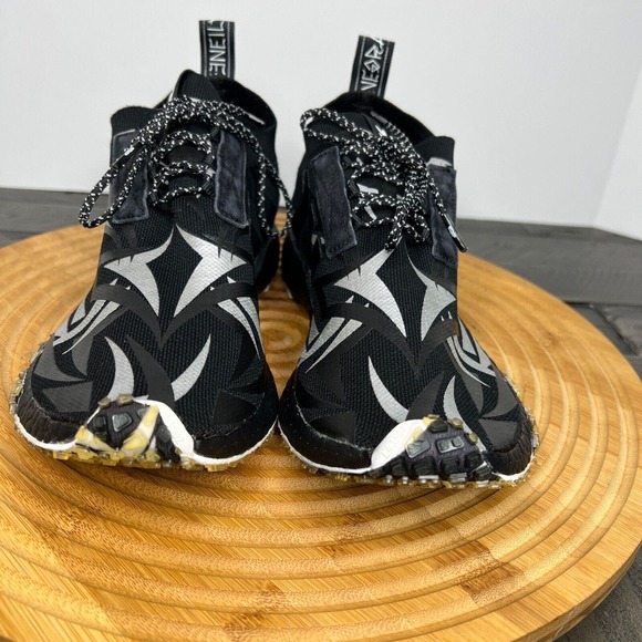 Adidas Consortium JUICE X NMD Black Silver Racer Primeknit Men’s US size 8 . - Picture 2 of 13